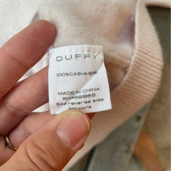 Duffy NYC cashmere sweater | size medium - Picture 4 of 7